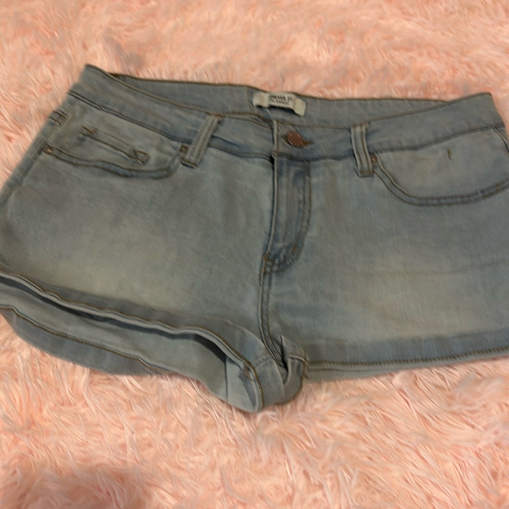 Forever 21 blue jean shorts
